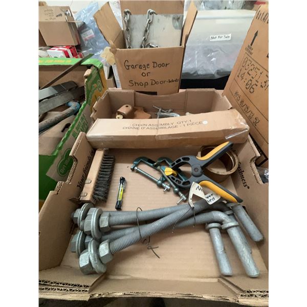Garage or Shop Door Hardware Lot