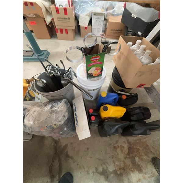 Automotive Lubricants and Equipment Lot