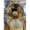 Image 7 : Two Hermle Dome Clocks and Floral Teacups