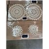 Image 7 : Handcrafted White Crochet Doilc