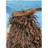 Image 3 : Vintage Wooly Leather Chaps with Shearling Fringe