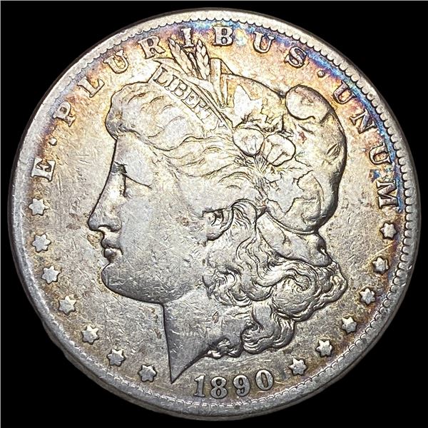 1890-CC Silver Morgan Dollar LIGHTLY  CIRCULATED