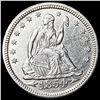 Image 1 : 1854 Arrows Seated Liberty Quarter CLOSELY  UNCIRCULATED