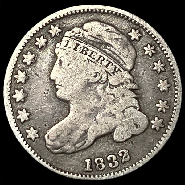 1832 Capped Bust Dime LIGHTLY CIRCULATED