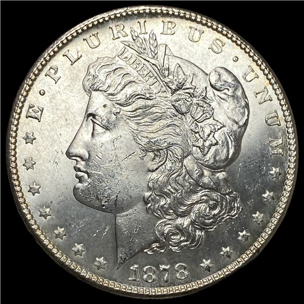1878-S Silver Morgan Dollar CHOICE BU