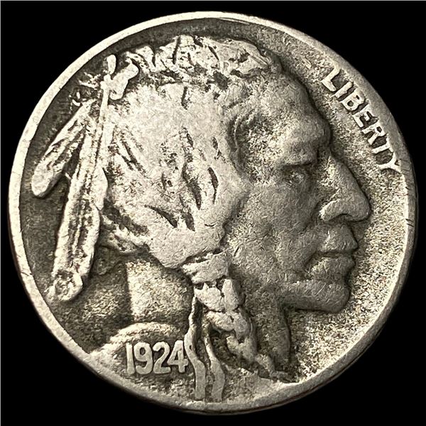 1924-S Buffalo Nickel LIGHTLY CIRCULATED