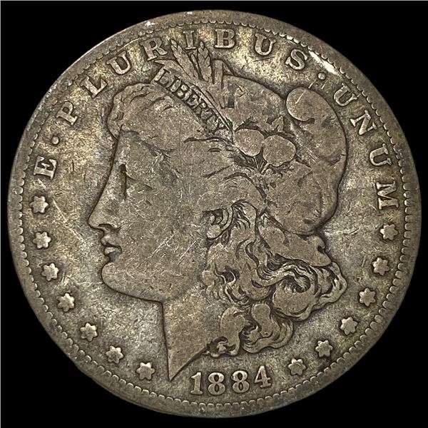 1884-S Silver Morgan Dollar LIGHTLY  CIRCULATED