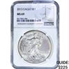 Image 1 : 2013 Silver Eagle NGC MS69