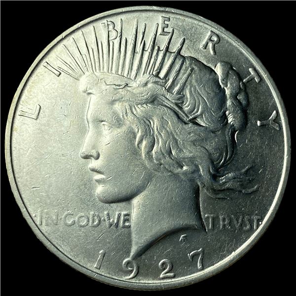1927-D Silver Peace Dollar CLOSELY  UNCIRCULATED
