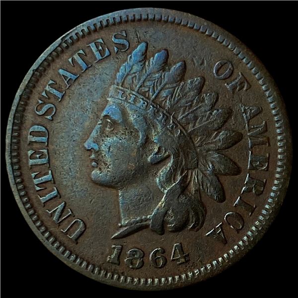1864 Indian Head Cent NEARLY UNCIRCULATED