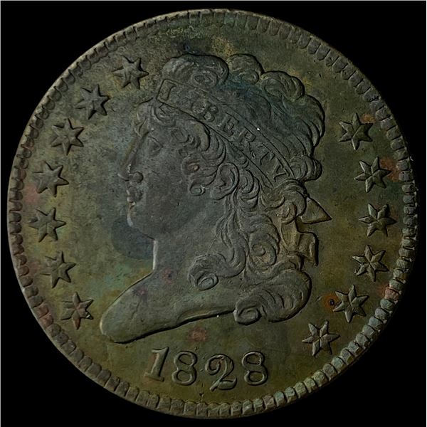 1828 Classic Head Half Cent UNCIRCULATED
