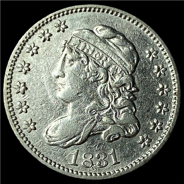1831 Capped Bust Silver Half Dime CLOSELY  UNCIRCULATED