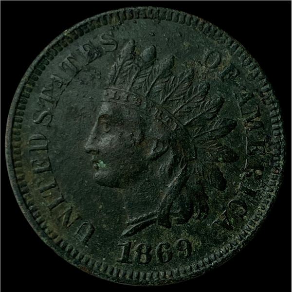 1869 Indian Head Cent HIGH GRADE