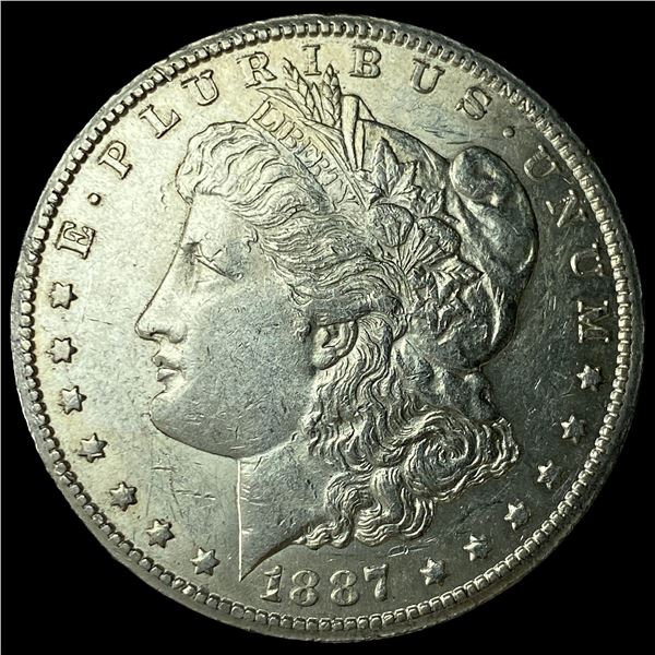 1887-S Silver Morgan Dollar CLOSELY  UNCIRCULATED