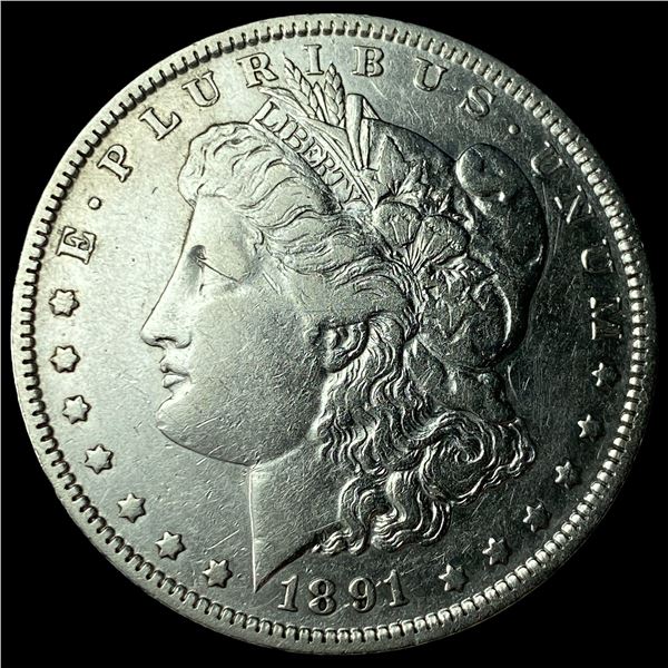 1891-O Morgan Silver Dollar CLOSELY  UNCIRCULATED