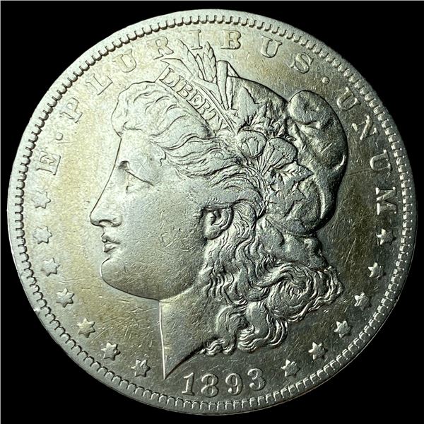 1893-O Silver Morgan Dollar LIGHTLY  CIRCULATED