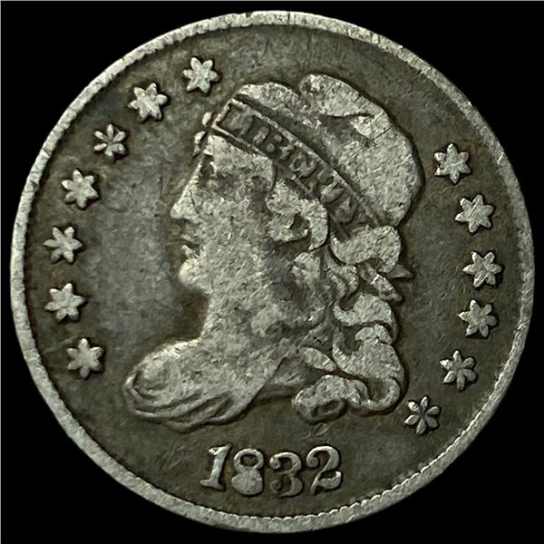 1832 Capped Bust Half Dime LIGHTLY CIRCULATED