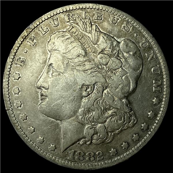 1882-CC Silver Morgan Dollar LIGHTLY  CIRCULATED