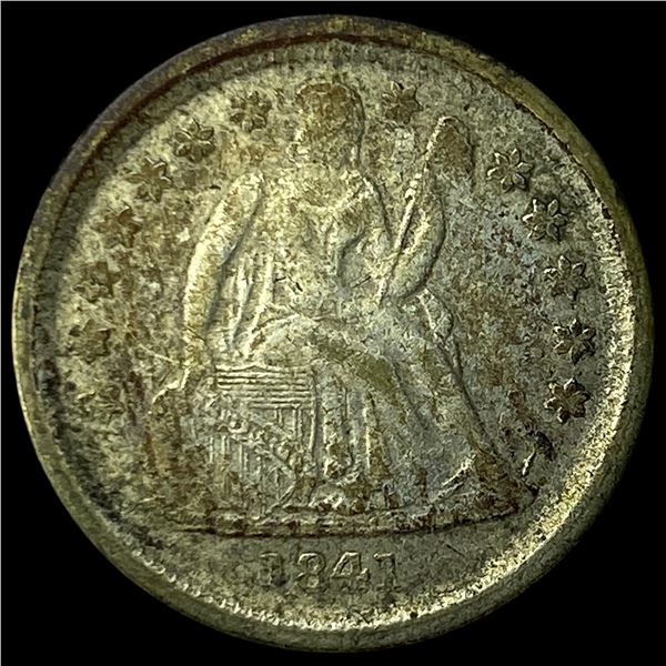 1841-O Silver Seated Liberty Dime LIGHTLY  CIRCULATED