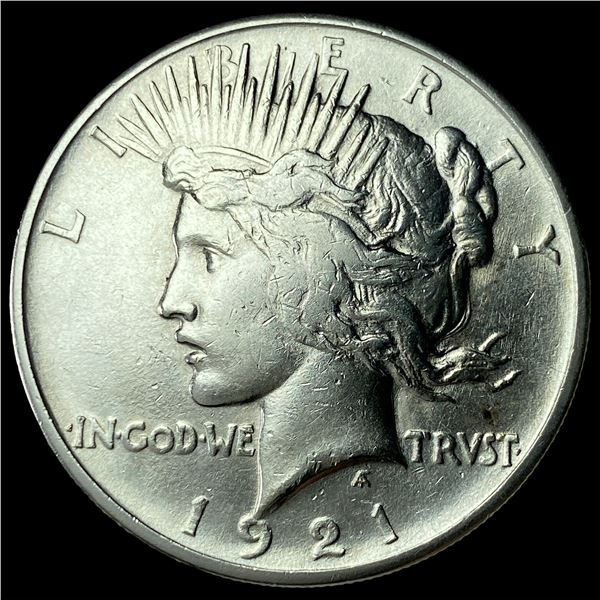 1921 Silver Peace Dollar CLOSELY UNCIRCULATED