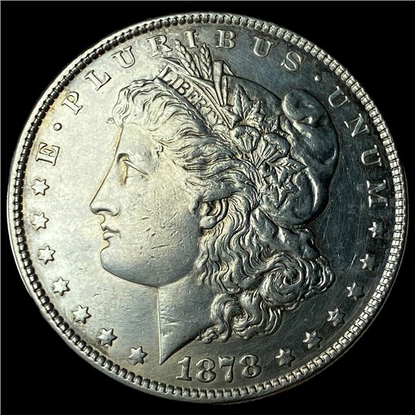 1878 8TF Silver Morgan Dollar CHOICE AU