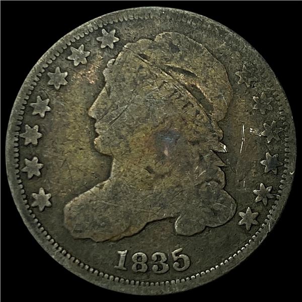 1835 Capped Bust Dime NICELY CIRCULATED