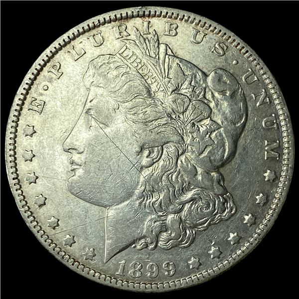 1899 Morgan Silver Dollar NEARLY UNCIRCULATED