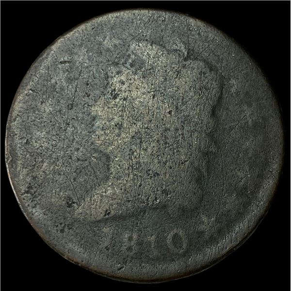 1810 Classic Head Large Cent NICELY  CIRCULATED