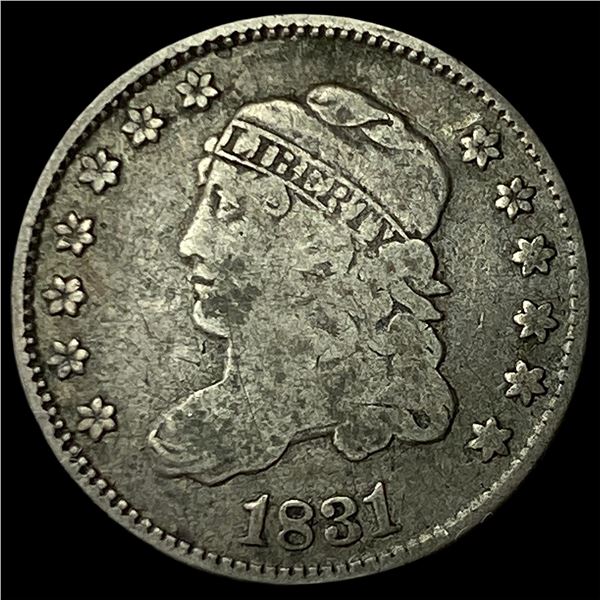 1831 Capped Bust Half Dime NICELY CIRCULATED
