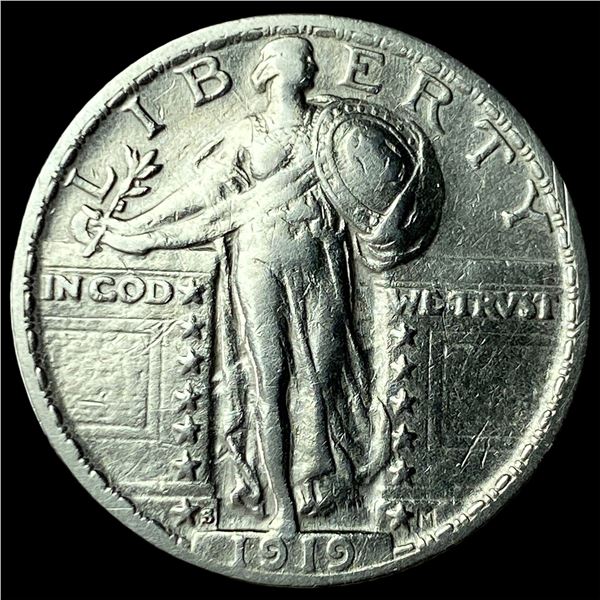 1919-S Standing Liberty Quarter CLOSELY  UNCIRCULATED