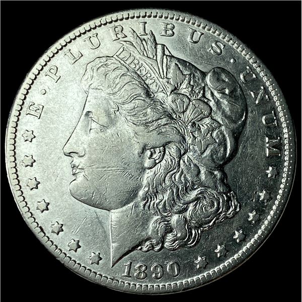 1890-CC Silver Morgan Dollar CLOSELY  UNCIRCULATED