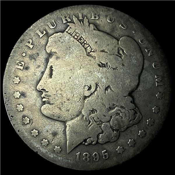 1895-S Silver Morgan Dollar NICELY CIRCULATED