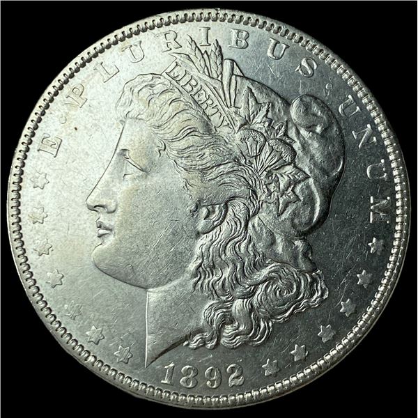 1892 Morgan Silver Dollar CHOICE AU