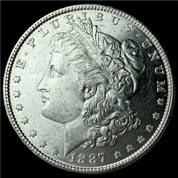 1887 Silver Morgan Dollar CHOICE BU