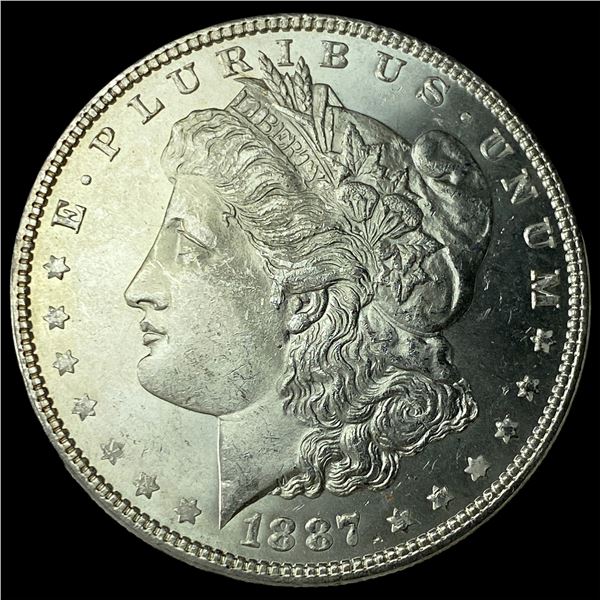 1887 Morgan Silver Dollar CHOICE BU