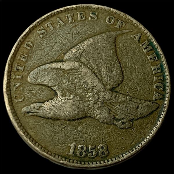 1858 Flying Eagle Cent LIGHTLY CIRCULATED