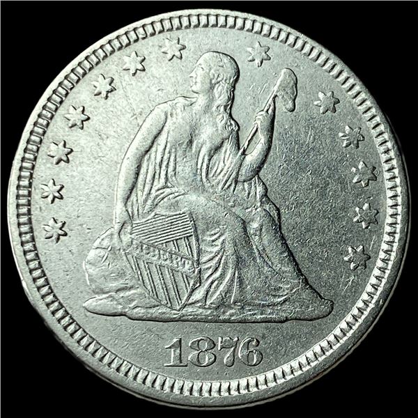 1876 Seated Liberty Quarter UNCIRCULATED