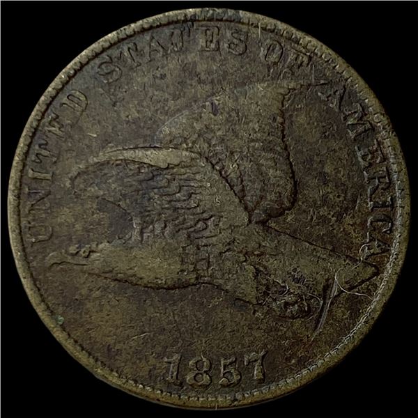 1857 Flying Eagle Cent LIGHTLY CIRCULATED