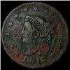 Image 1 : 1817 Coronet Head Large Cent NICELY  CIRCULATED