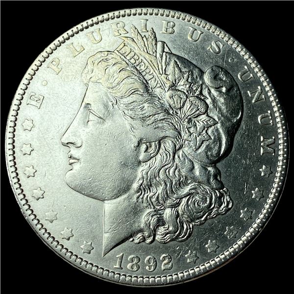 1892 Morgan Silver Dollar CLOSELY  UNCIRCULATED