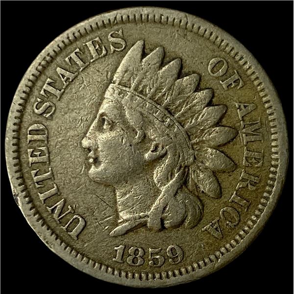 1859 Indian Head Cent NEARLY UNCIRCULATED