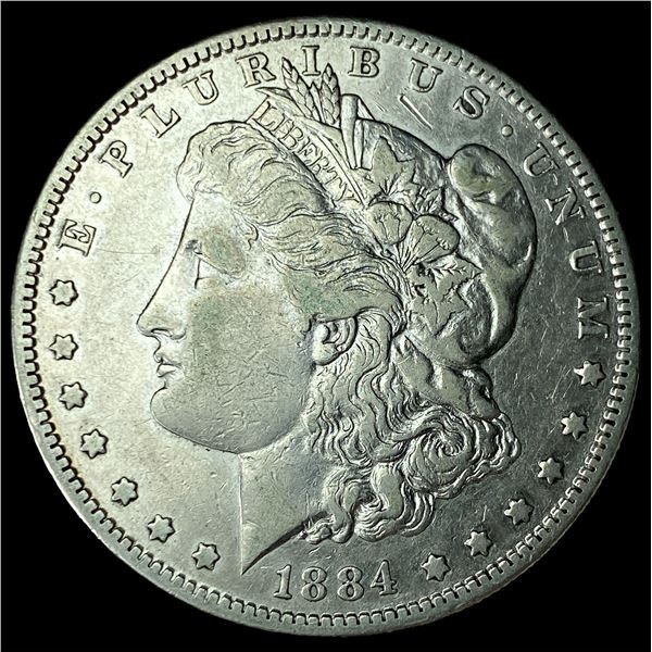 1884-S Silver Morgan Dollar NEARLY  UNCIRCULATED