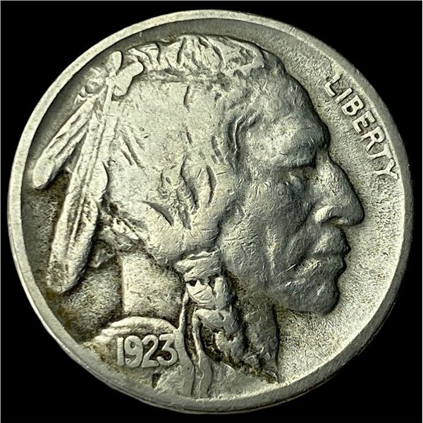 1923-S Buffalo Nickel ABOUT UNCIRCULATED