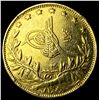 Image 1 : 1327//4 Turkey Gold 50 Kurush HIGH GRADE