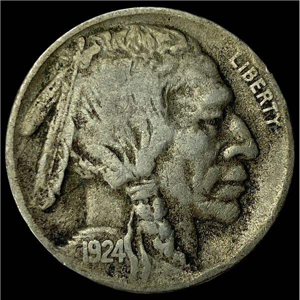 1924-D Buffalo Nickel LIGHTLY CIRCULATED