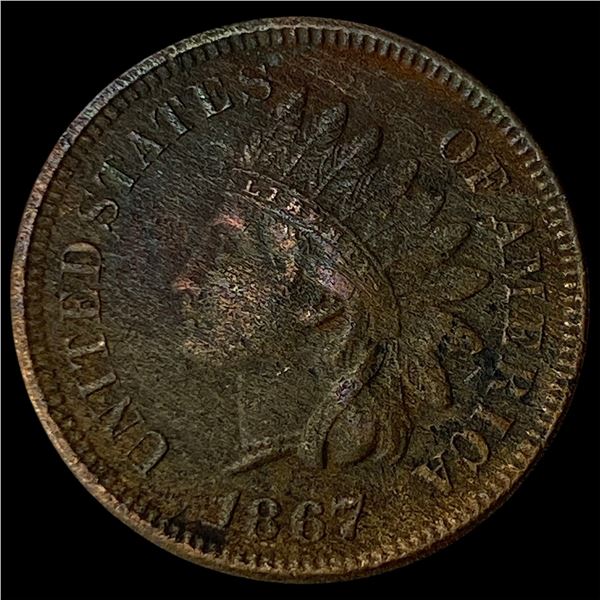 1867 Indian Head Cent HIGH GRADE