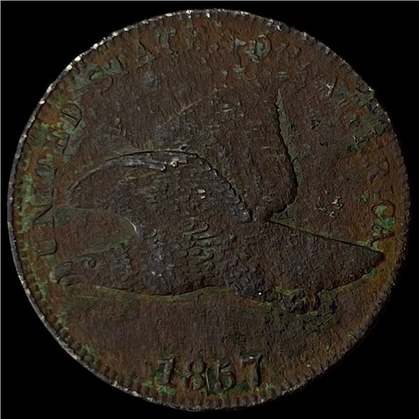 1857 Flying Eagle Cent NICELY CIRCULATED