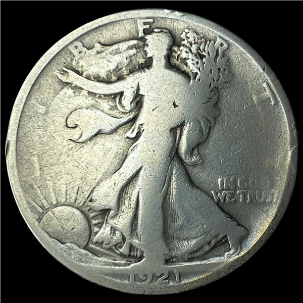 1921 Silver Walking Liberty Half Dollar  NICELY CIRCULATED