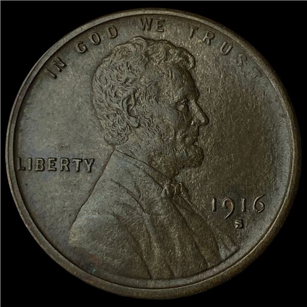 1916-S Lincoln Wheat Cent UNCIRCULATED