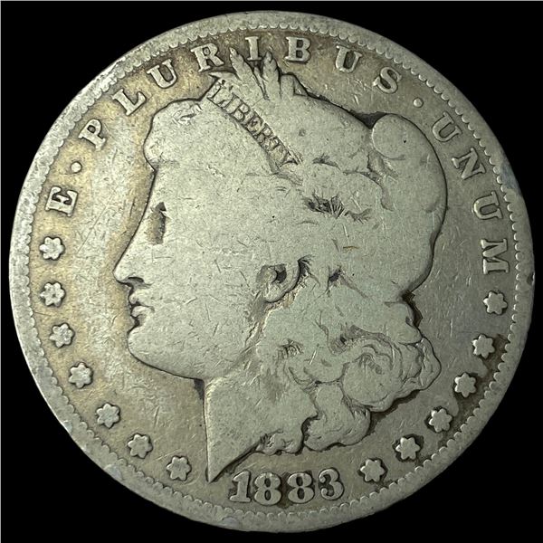 1883-CC Silver Morgan Dollar LIGHTLY  CIRCULATED